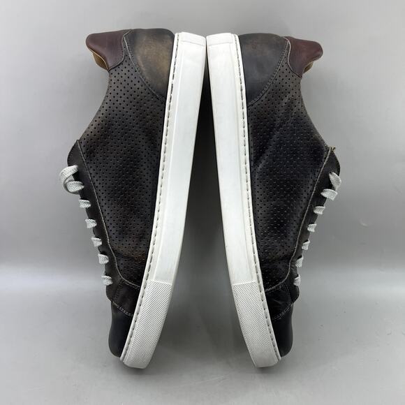 Magnanni Fede Perforated Leather Shoes Men Size 14 Brown Casual Comfort Sneakers main image 7